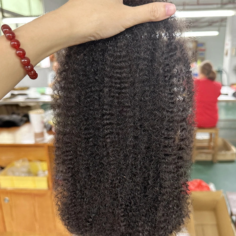 [HOHODREADS] 4B Marley Twisting Hair Bulk Long Length 30G Cheveux Naturel 100% Human Hair Bulks for Human Hair Locs and Braiding