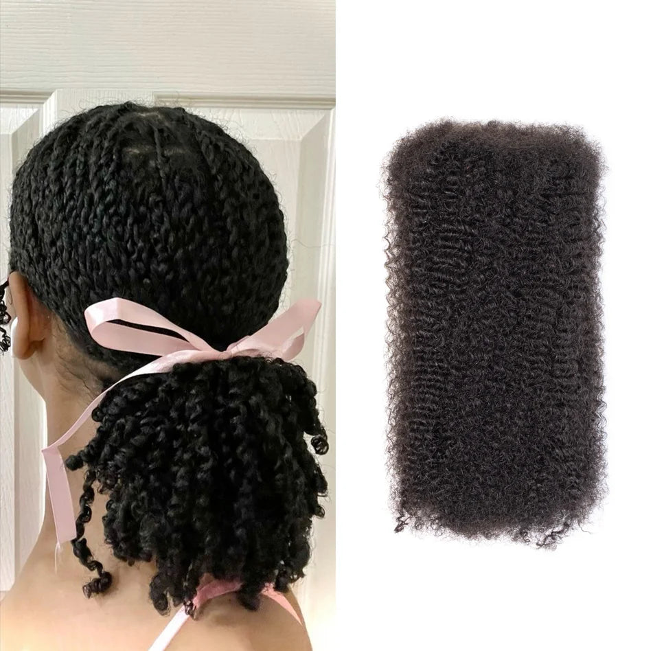 [HOHODREADS] 4B Marley Twisting Hair Bulk Long Length 30G Cheveux Naturel 100% Human Hair Bulks for Human Hair Locs and Braiding