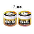 Gel de tresse à tenue extrême - Cire coiffante pour mèches, locs, torsions et tresses à la mode